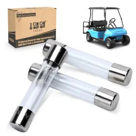 10l0l 1018949-01 Golf Cart Charge Receptacle Fuse 48v 3/8amp 1995 Replace Club Car