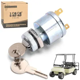 10l0l 17421 Golf Cart Starter Ignition Key Switch For Ezgo Electric Cart