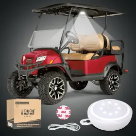 10l0l 313023979933 Golf Cart Dome Light Universal Mini Touch Super Bright Roof Ligh