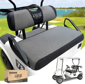 10l0l 445010596564 Universal Golf Cart Seat Covers Dress Up Older Durable Breathabl