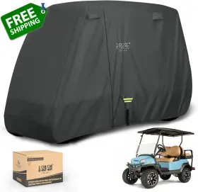10l0l 445038768776 Golf Cart Covers Universal Fits Yamaha Ezgo Club Car Lifted 2/4 Passengers