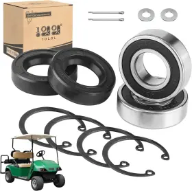 10l0l 688209788778 Golf Cart Rear Axle Shaft Bearing And Seal Kit For Ezgo Txt Rxv Medalist