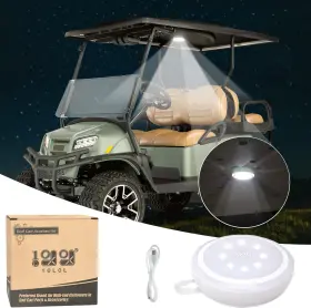 10l0l 705353495861 Universal Golf Cart Dome Light Usb Rechargeable Battery Powered Super Bri