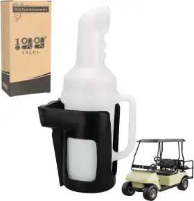 10l0l 711181657708 Universal Golf Cart Sand Bottle With Holder For Ezgo Club Car Yamaha Divo