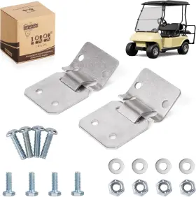 10l0l 726084799738 Golf Cart Seat Hinge Set For 1979-up Club Car Ds Gas/electric Cush 10l0l 726084799738 Golf Cart Seat Hinge Set For 1979-up Club Car Ds Gas/electric Cush