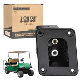 10l0l A18-600012-b18 36v Powerwise Charger Receptacle For Ezgo Txt Medalist 98 Black