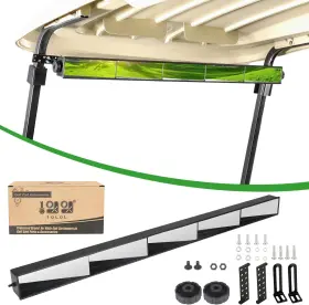 10l0l E00-00-f56 Universal Golf Cart 5 Panel Mirror For Ezgo Club Car Wide Angle Rear Vie