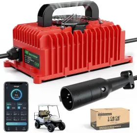 10l0l Ele-t010-h 15 Amp 48 Volt Golf Cart Charger For Club Car Ds Precedent Smart