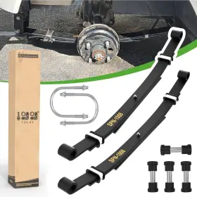 10l0l Pri11043 For Club Car Ds Golf Cart 1981 1982-present Heavy Duty Rear 3 Leaf Spring Kit