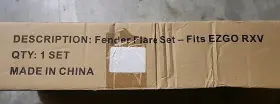 10l0l Ssmk600 Gmt Inc E-z-go Rxv Golf Cart Fender Flares To Fit 2008-15 Model