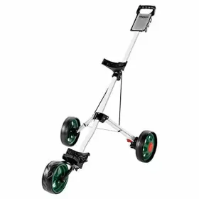 A11n Sports 897093835000 Golf Push Cart - Lightweight Foldable 3-wheel With Locking Foot Br