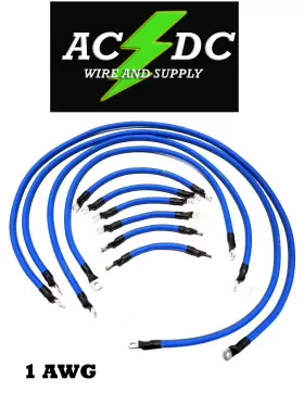Ac/dc Wire And Supply Pds-10-blue-1g Ezgo 36v 1 Gauge Welding Blue Battery 2 X 36 Inch Cable Made For Tiptonjm11 Ac/dc Wire And Supply Pds-10-blue-1g Ezgo 36v 1 Gauge Welding Blue Battery 2 X 36 Inch Cable Made For Tiptonjm11