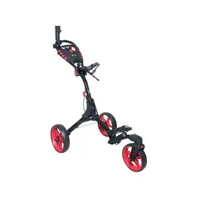 Accufli 695761020093 Trio Golf Cart With 360 Swivel Front Wheel Quick Fold/open Red Accufli 695761020093 Trio Golf Cart With 360 Swivel Front Wheel Quick Fold/open Red