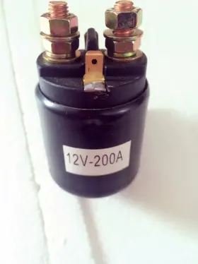 4TERMINALS12V YAMAHA Gas Golf Solenoid Terminal