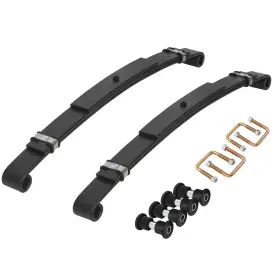 Aftermarket Ta0151 Heavy Duty Rear Leaf Springs For Ezgo Txt Gas 1996-2013 Golf Cart Set Of 2