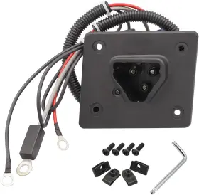 Aix 313112764716 Drive-up Golf Cart 48v Charger Receptacle For Ezgo Rxv And Delta-q Battery