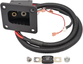 Aix 445033441407 Drive-up 36v Powerwise Charger Receptacle For Ezgo Txt Medalist Electric Golf Ca