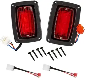 Aix 445048023056 Drive-up Led Tail Light Kit For Club Car Ds 1982-up Golf Cart With 3 Wire C Aix 445048023056 Drive-up Led Tail Light Kit For Club Car Ds 1982-up Golf Cart With 3 Wire C