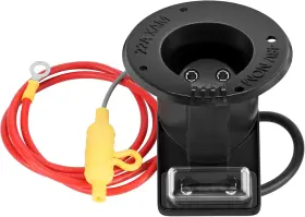 Aix 726084038073 48v Golf Cart Charger Receptacle Plug For Club Car Ds Modes C