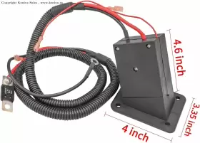 Aix 744759689634 36v Powerwise Charger Receptacle Fit For Ezgo Medalist Txt/dcs/pds Electric Golf Aix 744759689634 36v Powerwise Charger Receptacle Fit For Ezgo Medalist Txt/dcs/pds Electric Golf
