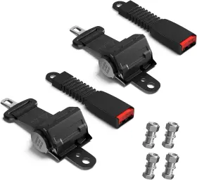 Aix Aix-cb-038 Golf Cart Seat Belts 40 Inch Retractable Universal Kit Fits Club Car Ezg