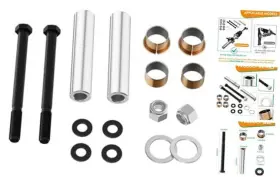 Aix Aix-cb-045 Ezgo Txt/pds Golf Cart Bushing Spindle King Pin Tube Claw Copper Sleeve Kit