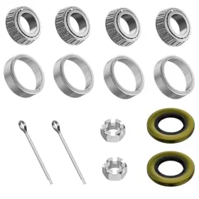 Aix Cb-132 Front Wheel Bearing Hub Rebuild Kit For Club Car Ds Carryall