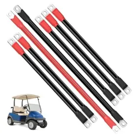 Aix Du00026 Golf Cart Battery Cables Heavy Duty Club Car Fits For
