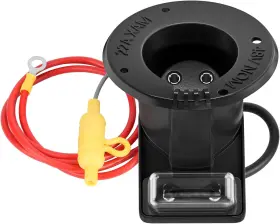 Aix Du00077 Drive-up 48v Club Car Charger Receptacle Plug For Ds Modes Gol