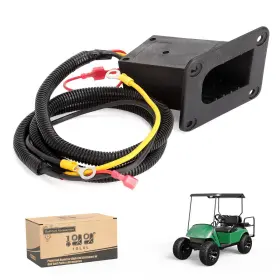 Aix Du00084 10l0l Golf Cart 36 Volt Powerwise Charger Receptacle For Ezgo Txt And Medalist Dem