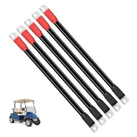 Aix Du00089 Club Car Ds Battery Cables Golf Cart For 1995-up