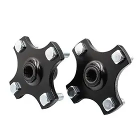 Aix Du00124 2 Pack Ezgo Rear Wheel Hub Flange Plate For Rxv Electric 2008-up Golf Cart