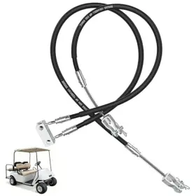 Aix Du00145 Drive-up Ezgo Txt Brake Cables Cable Kit Passenger And Driver Side