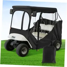 Aix E0020 Upgraded Ezgo Driving Enclosure Golf Cart Fits For 2 Passengers