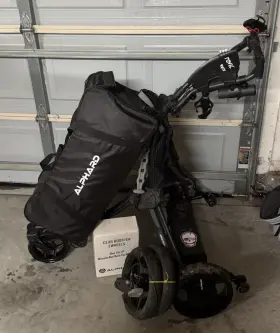 Alphard Rv1sc Club Booster V2 With Rovic Cart - Upgraded Straps Extra Wheelie Bars