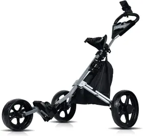Am B092zkbfhf Golf Push Cart Pull For Clubs And Bag Carts Thre