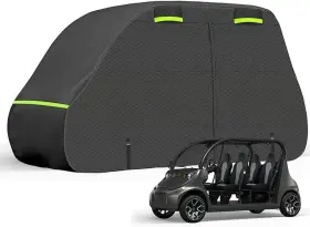 Amaryhllis 705353283291 Sapubk 4 Seat Golf Cart Cover Replace For Chrysler/polaris Gem E4 Neighborhood E