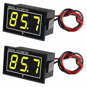 Aoicrie 701715535657 2 Pcs Waterproof Battery Monitor 12v 24v 36v 48v 60v 72vgolf Cart Led Digital Aoicrie 701715535657 2 Pcs Waterproof Battery Monitor 12v 24v 36v 48v 60v 72vgolf Cart Led Digital