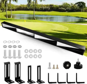 Auto Parts 445029093078 No-drill 4 Panel Golf Cart Rear View Mirror For Ezgo Yamaha Club Car