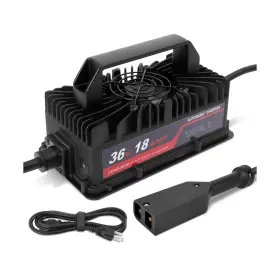 Autobaba Gcc-3618-2pds 36 Volts 18 Amp Golf Cart Battery Charger 2-pin D Style Plug Compatib