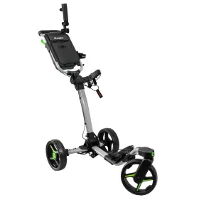 Axglo 750258310597 V3 Golf Push Cart 3-wheel 360 Swivel Front Wheel Ultra-lightweight And Dur