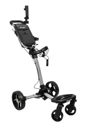 Axglo 750258310665 Flip Nft Go Pro Golf Push Cart - Swivel Front Wheels Hand Brake Ligh Axglo 750258310665 Flip Nft Go Pro Golf Push Cart - Swivel Front Wheels Hand Brake Ligh