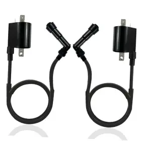 Ayiddue 666186210284 2pcs Ignition Coil Pack For Yamaha Virago 700 750 1000 1100 Xv700 1984-1987