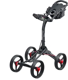 Bag Boy 040782716805 Quad Xl Golf Push Cart Red/black