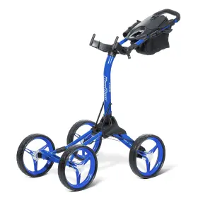 Bag Boy 040782716911 Disc Golf Quad Cart Xl Royal/white