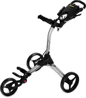 Bag Boy 040782718274 Compact 3 Three Wheel Golf Push Cart Easy Three-step Open And Close Scorecar