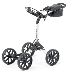 Bag Boy Bb71253 New Golf Quad Pro 4-wheel Push Cart White/black
