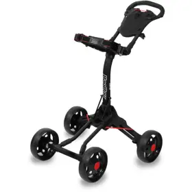 Bag Boy Bb72045 New Golf Quad Junior Push / Pull Cart Jr. - Black Red
