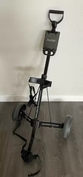 Bag Boy M-340 M 340 Golf Club Wheeled Cart 2 Wheels Push Pull Golfing Accessory Bag Boy M-340 M 340 Golf Club Wheeled Cart 2 Wheels Push Pull Golfing Accessory