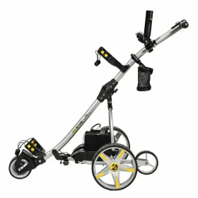 Bat-caddy 899694001222 2025 X3r Silver Remote Control Electric Motorized Golf Cart Trolley